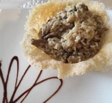 foto primi piatti Risotto ai porcini